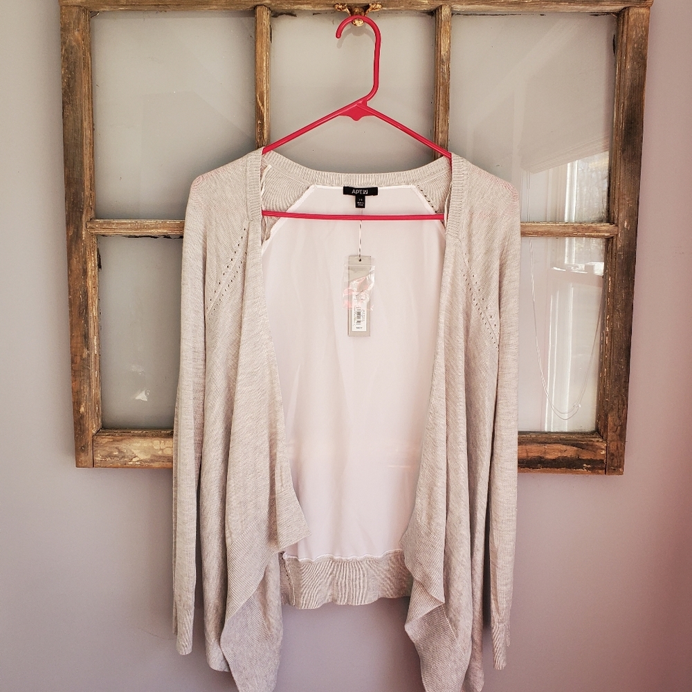 Apt. 9 Waterfall Colorblock Cardigan